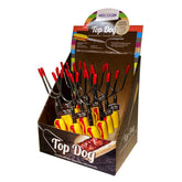 Wholesale Hot Dog Camping BBQ Forks Displayer of 12